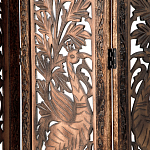 Ширма с  орнаментом ручная резьба Indian Antique Furniture варинант исполнения - 3 | Loft Concept в Грозном