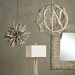 Подвесной светильник круглый в виде веток деревьев Starburst варинант исполнения - 3 | Loft Concept в Грозном