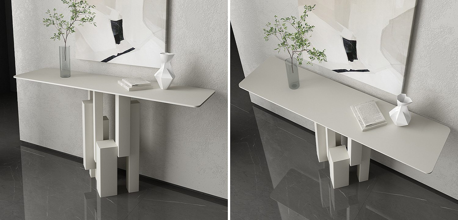 Консоль Dimension Console White Консоль Dimension Console White - Loft-Concept в Грозном
