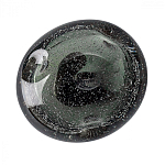 Бра с круглым плафоном из прозрачного стекла с пузырьками воздуха Effervia  варинант исполнения - 7 | Loft Concept в Грозном