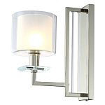 Бра с геометрическим каркасом из металла и цилиндрическим стеклянным плафоном Laurent варинант исполнения - 2 | Loft Concept в Грозном