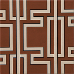 Дизайнерская плитка с узором Лабиринт варинант исполнения - 2 | Loft Concept в Грозном