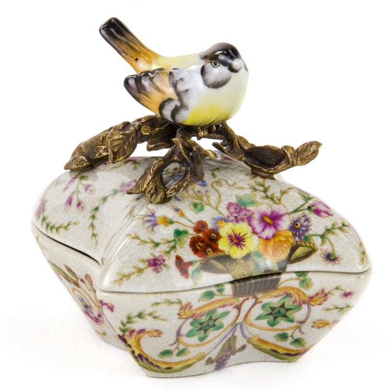 Шкатулка Casket Bird Мульти Бронза Шкатулка Casket Bird Мульти Бронза в Грозном | Loft Concept