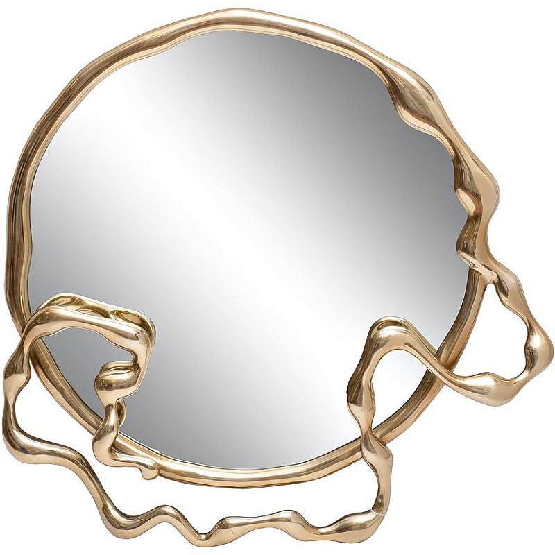 Зеркало на золотой подставке Nanaform Золотой Зеркало в Грозном | Loft Concept 