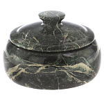 Сахарница из натурального камня Змеевик Stone Sugar Bowls варинант исполнения - 4 | Loft Concept в Грозном