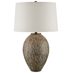 Настольная лампа с текстурным узором Movement of Smooth Lines варинант исполнения - 3 | Loft Concept в Грозном