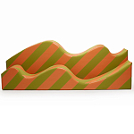 Дизайнерский модульный диван волнистой формы с цветным принтом Poltronova Superonda Sofa варинант исполнения - 27 | Loft Concept в Грозном