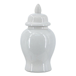 Ваза с крышкой однотонная Высота 31 см Chinoiserie Ceramics варинант исполнения - 12 | Loft Concept в Грозном