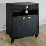 Комод Elsa Dreams Black Двухстворчатый  варинант исполнения - 1 | Loft Concept в Грозном