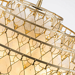 Люстра многоярусная с декором из натуральной морской ракушки Iridescent Light варинант исполнения - 6 | Loft Concept в Грозном