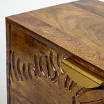 Прикроватная тумба с фактурным фасадом Termite варинант исполнения - 2 | Loft Concept в Грозном