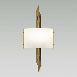 Бра с изогнутым плафоном на бронзовом основании с вертикальным декором из металлических трубок Sohne варинант исполнения - 6 | Loft Concept в Грозном