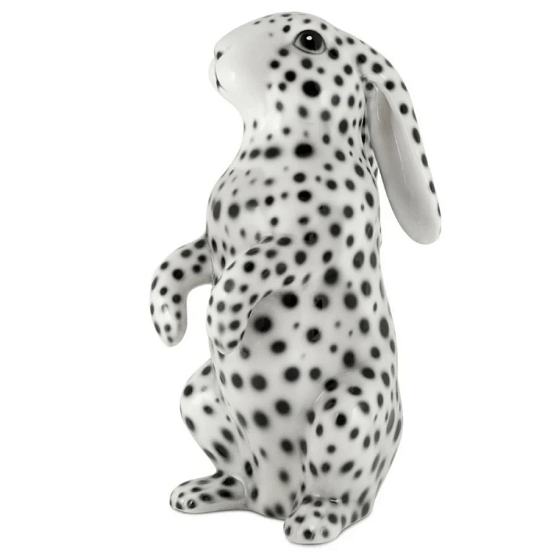 Статуэтка Rabbit White Black Белый Черный Статуэтка Rabbit White Black Белый Черный в Грозном | Loft Concept