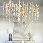 Люстра Wooden Drops Bert Chandelier варинант исполнения - 2 | Loft Concept в Грозном