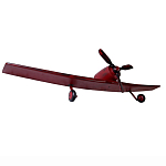 Полка книжная красная в виде самолёта в стиле лофт FLY варинант исполнения - 1 | Loft Concept в Грозном