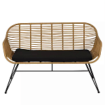Кушетка плетеная из ротанга Wicker Сouch варинант исполнения - 1 | Loft Concept в Грозном