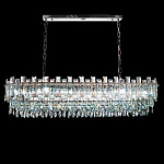 Люстра овальная с хрустальными подвесками Gorgeous Crystal Light варинант исполнения - 5 | Loft Concept в Грозном