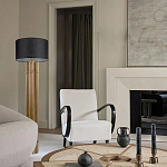 Торшер с металлическим золотым трубчатым основанием Fulgurite варинант исполнения - 1 | Loft Concept в Грозном