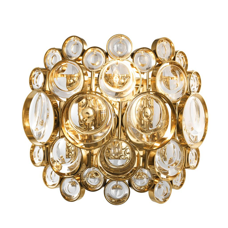 Бра Wall Lamp Avant Глянцевое золото Прозрачный (Transparent) Бра Wall Lamp Avant Глянцевое золото Прозрачный (Transparent) в Грозном | Loft Concept