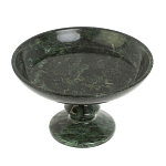 Фруктовница большая из натурального камня Змеевик Шабровский Natural Stone Fruit Bowls варинант исполнения - 2 | Loft Concept в Грозном