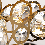 Люстра подвесная из золотых колец 57 см Golden Circles варинант исполнения - 10 | Loft Concept в Грозном
