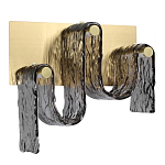 Бра волнистой формы из фактурного стекла Big Wave варинант исполнения - 1 | Loft Concept в Грозном