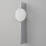 Бра с круглым зеркальным диском на прямоугольном соновании Reflection Circle Glow варинант исполнения - 1 | Loft Concept в Грозном