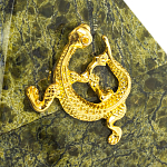 Шкатулка пирамида из натурального камня змеевик Stone Casket варинант исполнения - 3 | Loft Concept в Грозном