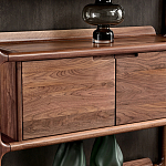 Стеллаж в гостиную для книг Moon Walnut Furniture варинант исполнения - 7 | Loft Concept в Грозном