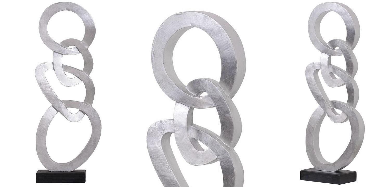 Статуэтка Anillos Statuette silver II Статуэтка Anillos Statuette silver II - Loft-Concept в Грозном