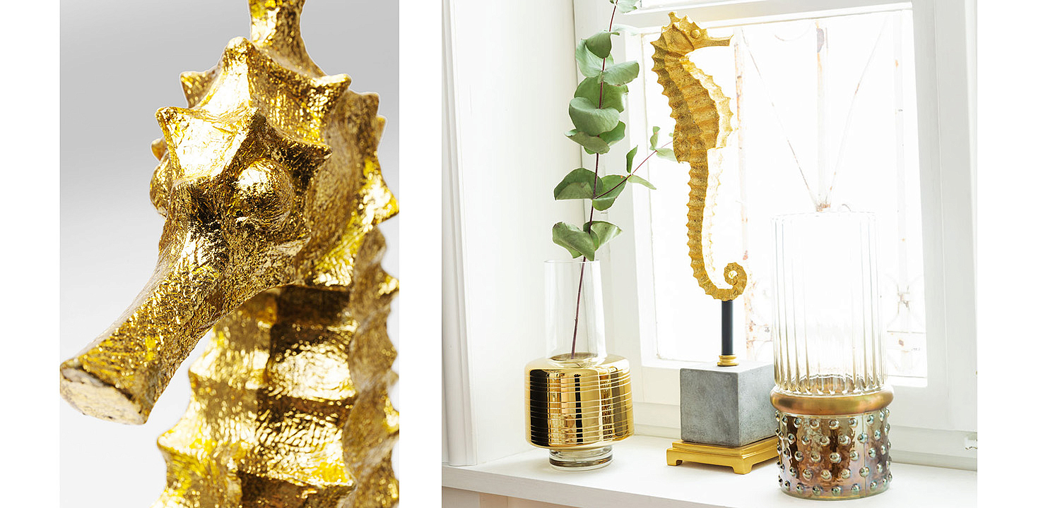 Статуэтка Golden Sea Horse - Loft-Concept в Грозном