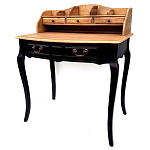 Стол-бюро из массива березы с 5-ю ящиками в стиле прованс Vintage варинант исполнения - 3 | Loft Concept в Грозном