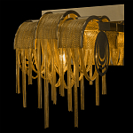 Бра с перфорированными металлическими дугами и цепочками 22 см Atlantis Chain варинант исполнения - 6 | Loft Concept в Грозном