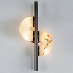 Бра  с фигурным мраморным рассеивателем Spiral of Warm Light варинант исполнения - 10 | Loft Concept в Грозном