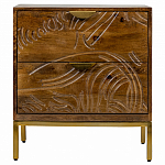 Прикроватная тумба с фактурным фасадом Termite варинант исполнения - 1 | Loft Concept в Грозном