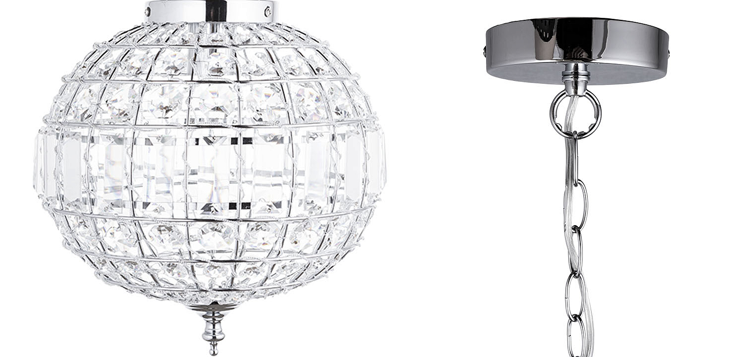 Подвесной светильник Casbah Crystal silver 30 Подвесной светильник Casbah Crystal silver 30 - Loft-Concept в Грозном