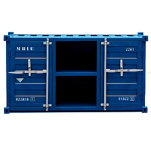 ТВ-тумба LOFT TV SEA CONTAINER синий металл