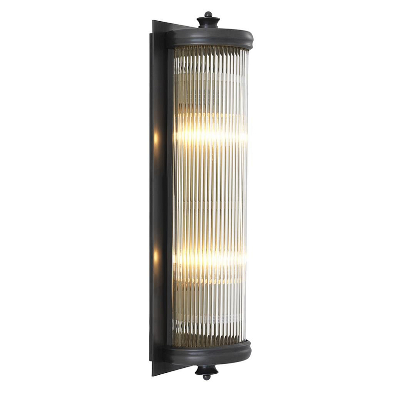 Бра Wall Lamp Glorious L Bronze Темная бронза Прозрачное Стекло Бра Wall Lamp Glorious L Bronze Темная бронза Прозрачное Стекло в Грозном | Loft Concept