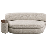 Диван двухместный со столиком Ulysses варинант исполнения - 2 | Loft Concept в Грозном