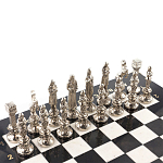 Шахматы Ренессанс с доской из натурального мрамора Decorative Thematic Chess варинант исполнения - 3 | Loft Concept в Грозном