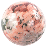 Шар декоративный из натурального камня Креноид Natural Stone Spheres 7.5 см варинант исполнения - 1 | Loft Concept в Грозном