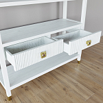 Стеллаж с двумя ящиками Elsa Dreams White варинант исполнения - 3 | Loft Concept в Грозном