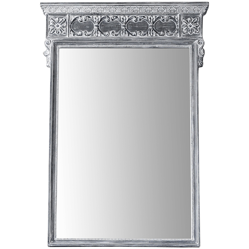 Зеркало Percevel Wood Imitation Mirror Серый Зеркало Percevel Wood Imitation Mirror Серый в Грозном | Loft Concept