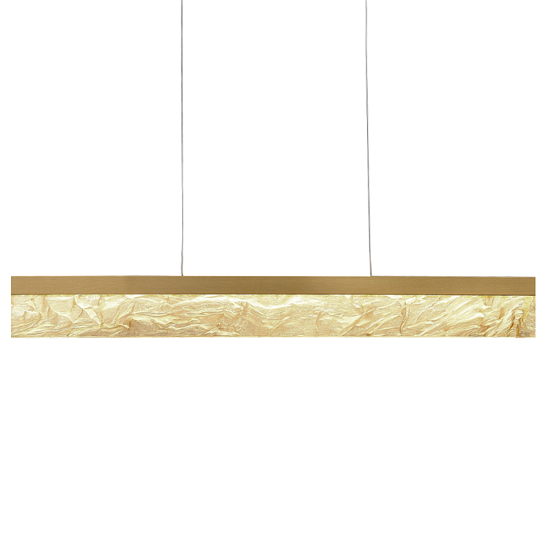 Подвесной светильник линейный светоидный Remarkable Латунь в Грозном | Loft Concept 