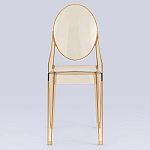 Прозрачный стул с янтарным оттенком LOUIS GHOST CHAIR варинант исполнения - 3 | Loft Concept в Грозном