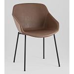 Стул Ashby экокожа светло-коричневый варинант исполнения - 1 | Loft Concept в Грозном