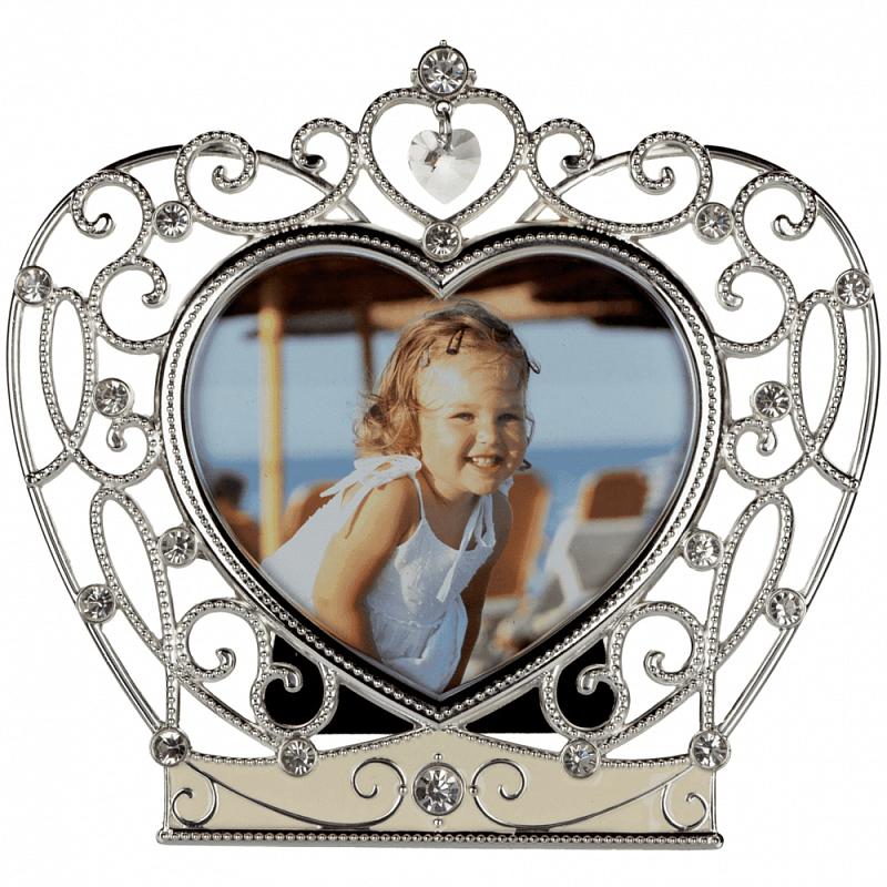 Фоторамка детская Childhood Corner Crown Серебряный Фоторамка детская Childhood Corner Crown Серебряный в Грозном | Loft Concept