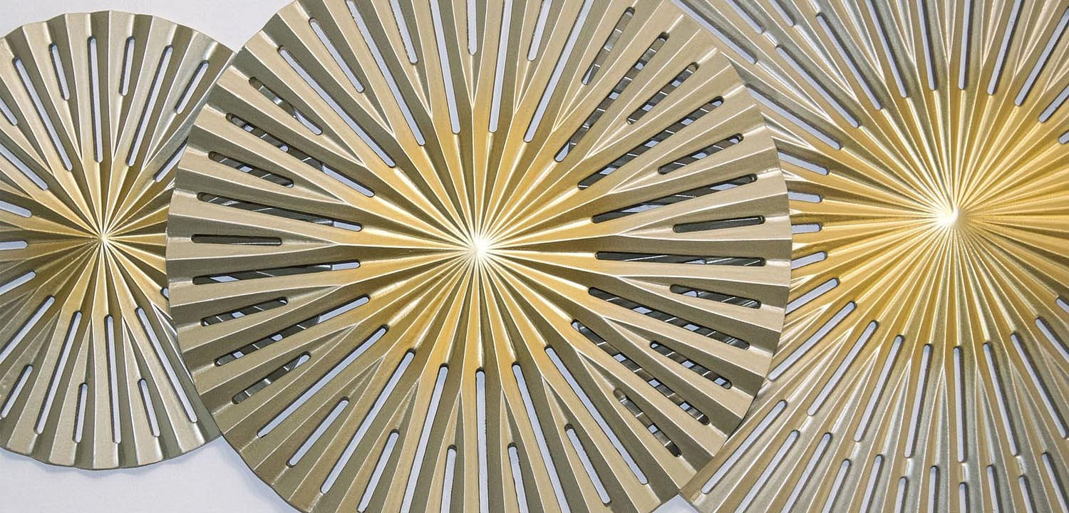 Арт-объект Apollo Gold and Silver Wall Plaque Disc gap 3 Арт-объект Apollo Gold and Silver Wall Plaque Disc gap 3 - Loft-Concept в Грозном