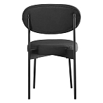 Стул мягкий Alfie Chair черный варинант исполнения - 4 | Loft Concept в Грозном