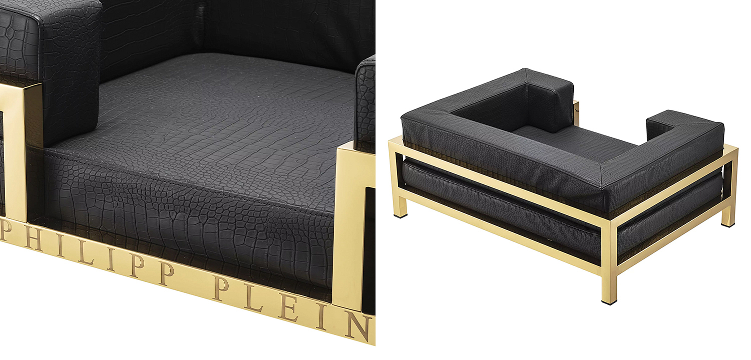Лежанка для домашних животных Dogbed High Conic Limited L Gold Лежанка для домашних животных Dogbed High Conic Limited L Gold - Loft-Concept в Грозном